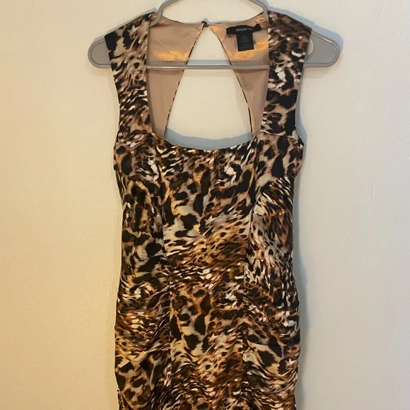 animal print arden b dress